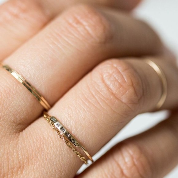 bittersweets ny Jewelry - Catbird NYC/Bittersweets NYC 14K FamousLetter Ring